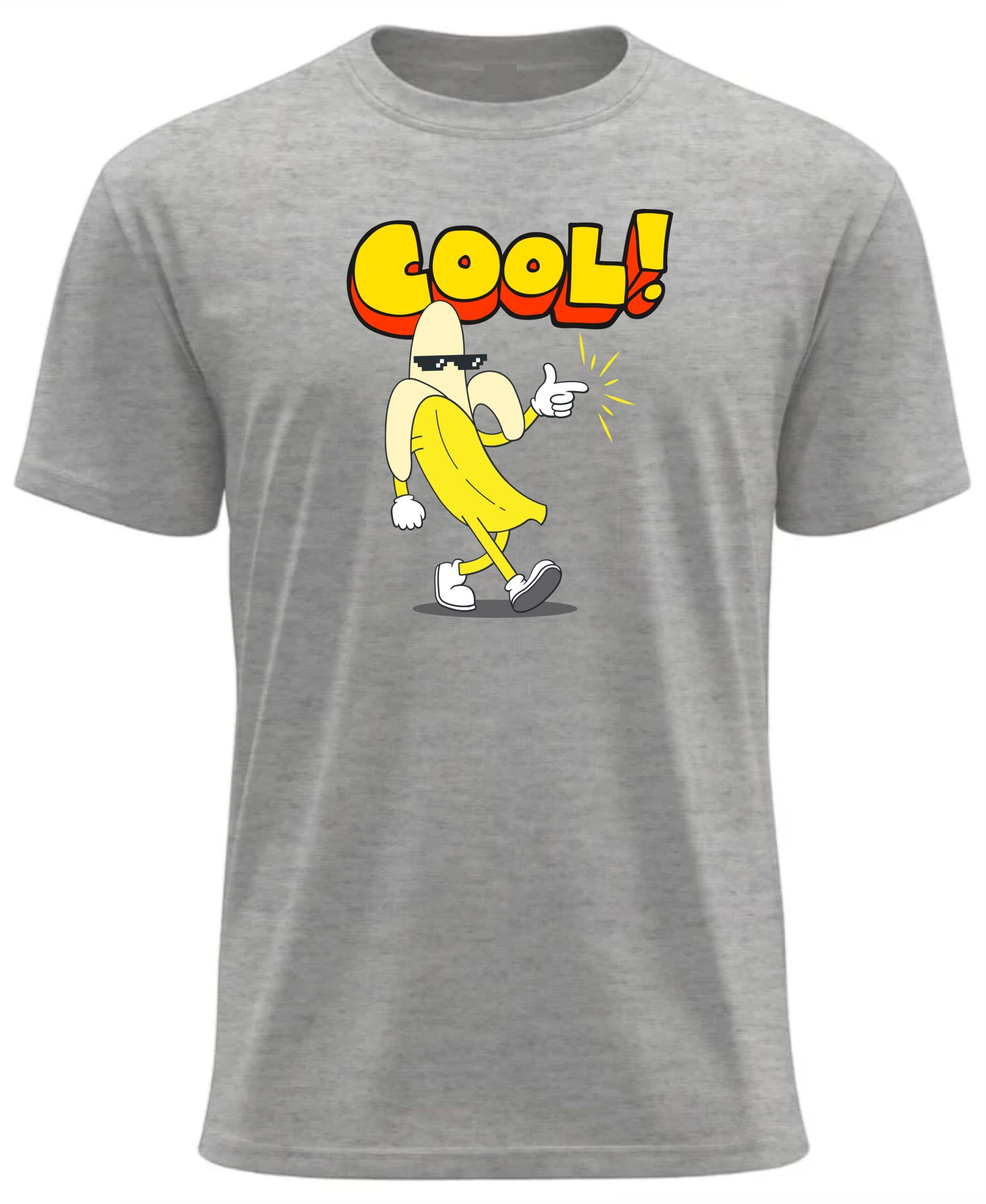 "Cool" Printed T-Shirt, Round Neck, Bio-Wash Cotton, Regular Fit for Boys/Men - Image 9