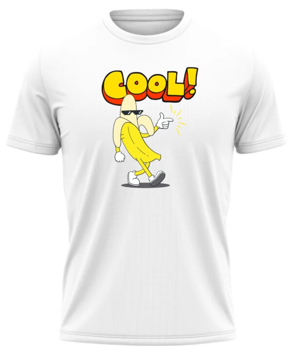 "Cool" Printed T-Shirt, Round Neck, Bio-Wash Cotton, Regular Fit for Boys/Men - Image 5